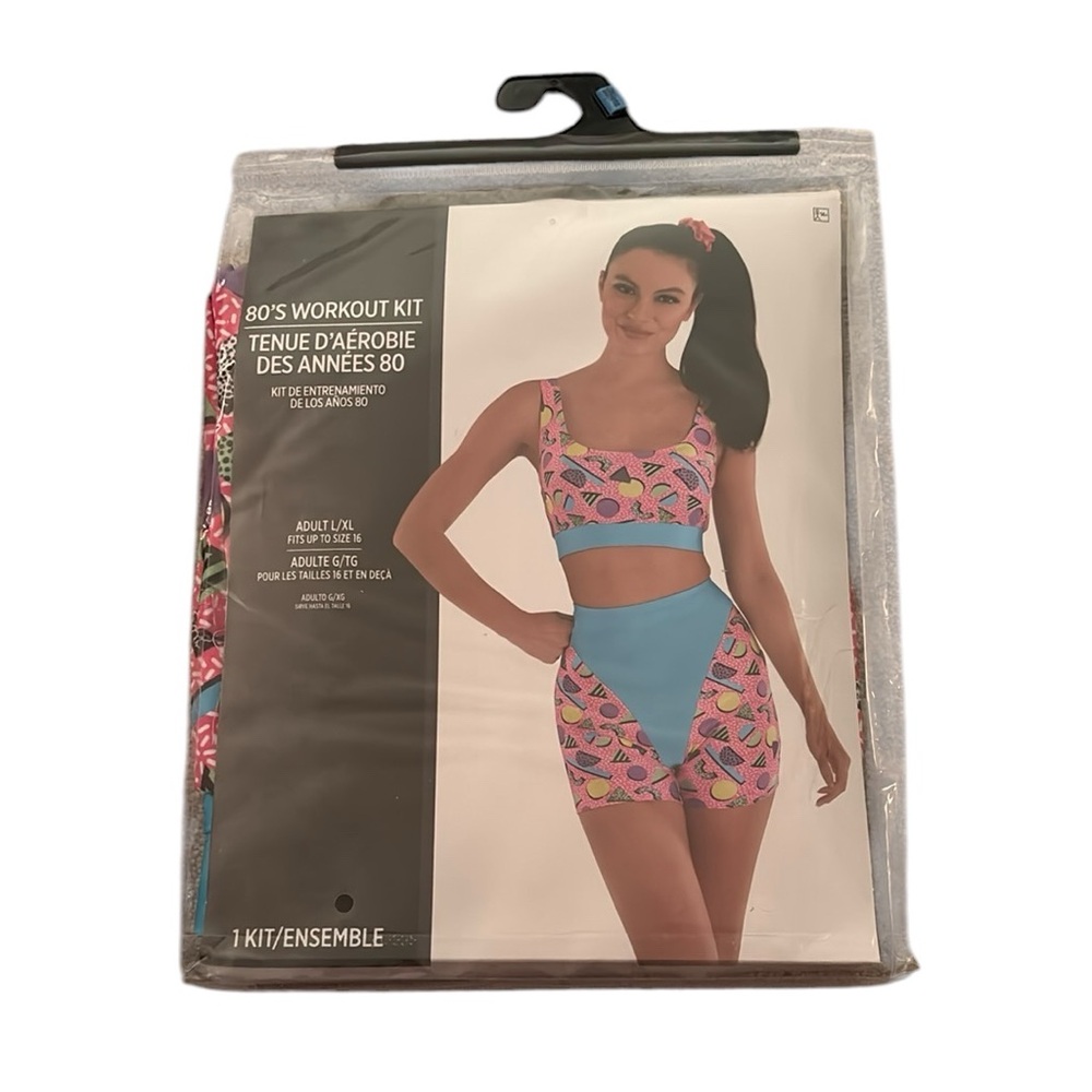 Women's 80's Workout Costume